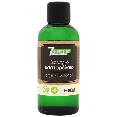 Βιολογικό καστορέλαιο ψυχρής έκθλιψης 7elements 100 mlll Βιολογικό καστορέλαιο ψυχρής έκθλιψης 7elements 100 mlll