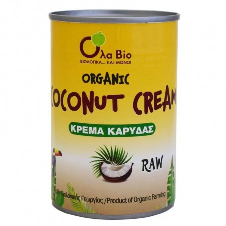 Κρέμα Καρύδας βιολογική OlaBio 400 ml
