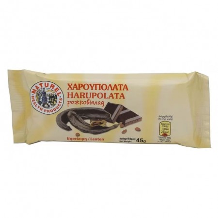 Χαρουπολάτα βιολογική Naturel 45γρ 
