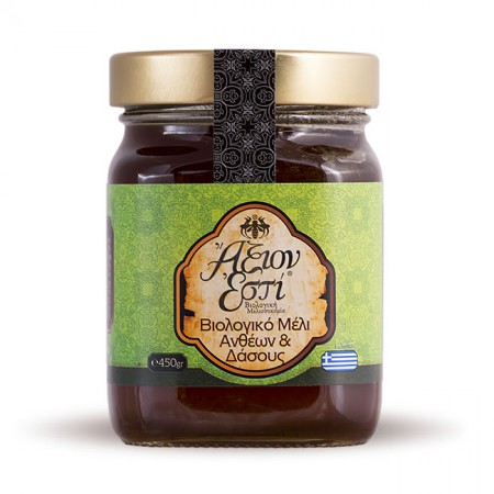Μέλι Aνθέων & Δάσους Άξιον Εστί 950g ΒΙΟ Μέλι Aνθέων & Δάσους Άξιον Εστί 950g ΒΙΟ