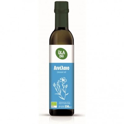 Λινέλαιο ψυχρής έκθλιψης βιολογικό OlaBio 250ml Λινέλαιο ψυχρής έκθλιψης βιολογικό OlaBio 250ml