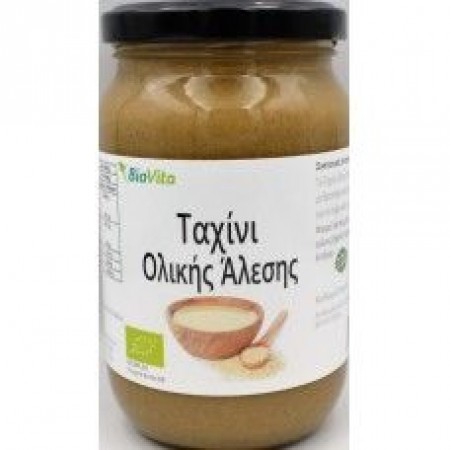 BIOVITA Ταχίνι ολικής Αλέσεως 370 γρ. BIOVITA Ταχίνι ολικής Αλέσεως 370 γρ.