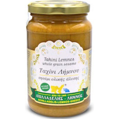 ΑΧΙΛΛΑΔΕΛΗ ΤΑΧΙΝΙ ΛΗΜΝΟΥ ΑΠΌ ΣΗΣΑΜΙ ΟΛΙΚΗΣ ΑΛΕΣΗΣ 350γρ ΑΧΙΛΛΑΔΕΛΗ ΤΑΧΙΝΙ ΛΗΜΝΟΥ ΑΠΌ ΣΗΣΑΜΙ ΟΛΙΚΗΣ ΑΛΕΣΗΣ 350γρ