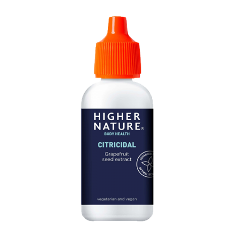 Citricidal Εκχύλισμα σπόρων γκρέιπφρουτ Higher Natture 100 ml Citricidal Εκχύλισμα σπόρων γκρέιπφρουτ Higher Natture 100 ml