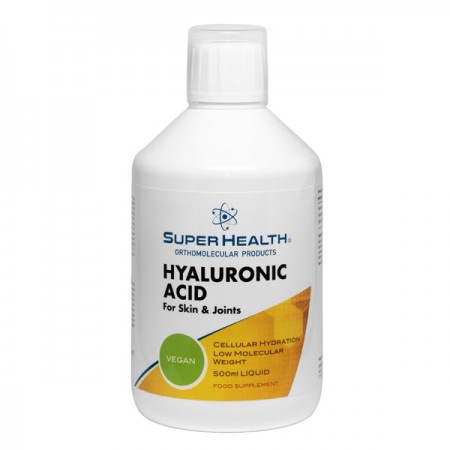 Hyaluronic acid Υαλουρονικό οξύ χαμηλού μοριακού βάρους ορθομοριακή φόρμουλα Super Health 500 ml Hyaluronic acid Υαλουρονικό οξύ χαμηλού μοριακού βάρους ορθομοριακή φόρμουλα Super Health 500 ml