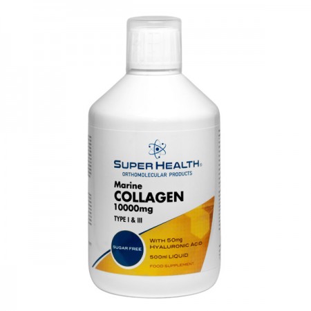 Marine Collagen 10000mg Υδρολυμένο θαλάσσιο κολλαγόνο τύπου Ι & ΙΙΙ Super Health Marine Collagen 10000mg Υδρολυμένο θαλάσσιο κολλαγόνο τύπου Ι & ΙΙΙ Super Health