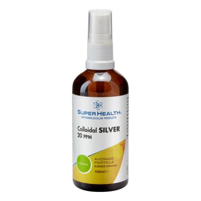 Κολλοειδής Άργυρος  Colloidal Silver εναντίον μικροβίων Super Health 100 ml Κολλοειδής Άργυρος  Colloidal Silver εναντίον μικροβίων Super Health 100 ml