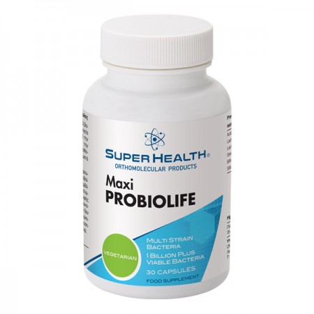 Maxi Probiolife  προβιοτικά ορθομοριακή φόρμουλα Super Health 30 caps Maxi Probiolife  προβιοτικά ορθομοριακή φόρμουλα Super Health 30 caps