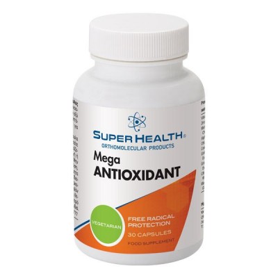 Mega Antioxidant-ορθομοριακή αντιοξειδωτική φόρμουλα Super Health 30 caps  Mega Antioxidant-ορθομοριακή αντιοξειδωτική φόρμουλα Super Health 30 caps