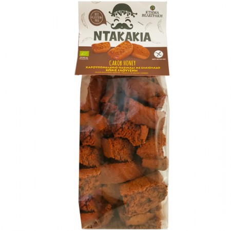 Ντακάκια με Χαρουπόμελο & Ελαιόλαδο - Xωρίς Γλουτένη (300γρ) Ντακάκια με Χαρουπόμελο & Ελαιόλαδο - Xωρίς Γλουτένη (300γρ)