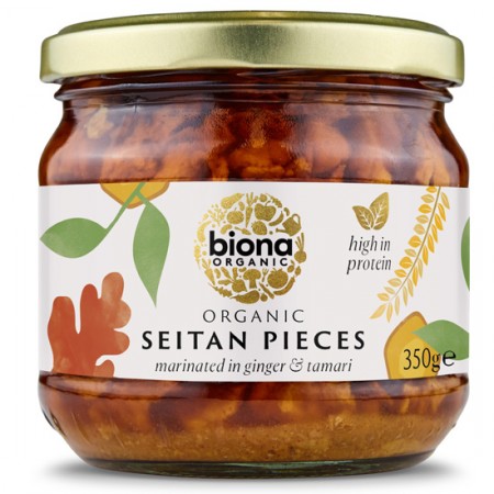 BIONA Σεϊτάν Μαριναρισμένο σε Tζίντζερ και Σάλτσα Tamari 350γρ BIONA Σεϊτάν Μαριναρισμένο σε Tζίντζερ και Σάλτσα Tamari 350γρ