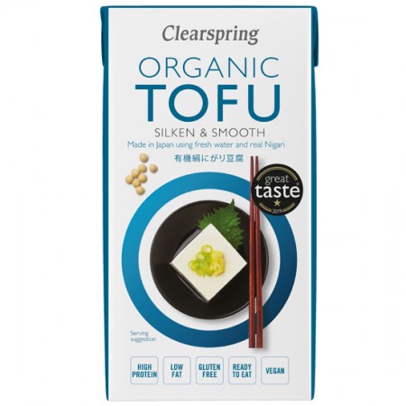 Τόφου Silken bio ClearSpring 300γρ Τόφου Silken bio ClearSpring 300γρ