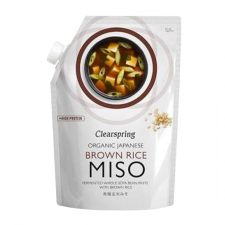 Miso με Σκούρο Ρύζι βιολογικό Clearspring 300γρ Miso με Σκούρο Ρύζι βιολογικό Clearspring 300γρ