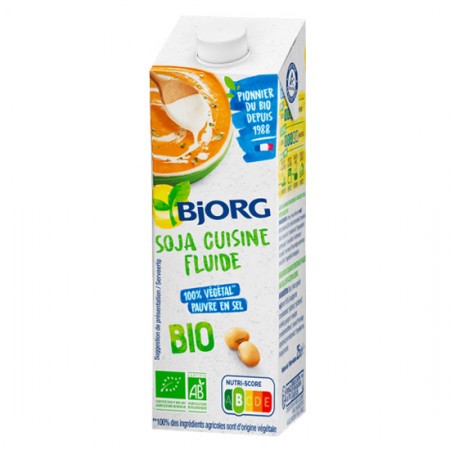 Κρέμα Μαγειρικής Σόγιας  Bjorg 250ml Κρέμα Μαγειρικής Σόγιας  Bjorg 250ml