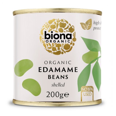 Φασόλια Σόγιας Edamame Βιολογικά σε άλμη Biona 200γρ Φασόλια Σόγιας Edamame Βιολογικά σε άλμη Biona 200γρ