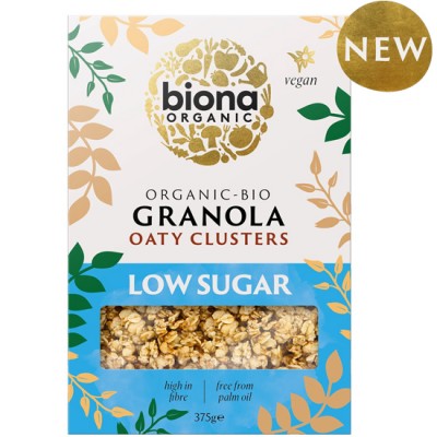 Γκρανόλα Βρώμης Bio Low Sugar BIONA 375γρ