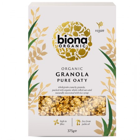 Granola Βρώμης ΧΩΡΙΣ ΖΑΧΑΡΗ Biona 375g ΒΙΟ Granola Βρώμης ΧΩΡΙΣ ΖΑΧΑΡΗ Biona 375g ΒΙΟ