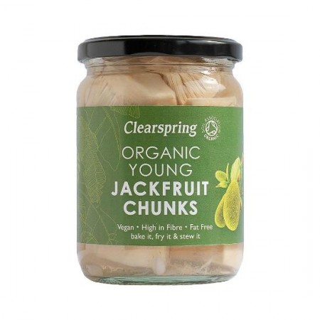Jackfruit Άγουρο Βιολογικό σε κομμάτια σε άλμη Clearspring 500γρ Jackfruit Άγουρο Βιολογικό σε κομμάτια σε άλμη Clearspring 500γρ
