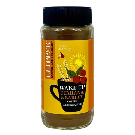 Wake up υποκατάστατο καφέ με γκουαρανά  Clipper (Whole Earth) 125γρ Wake up υποκατάστατο καφέ με γκουαρανά  Clipper (Whole Earth) 125γρ