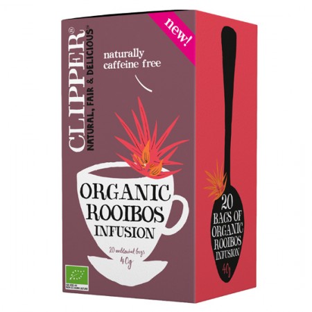 Εκχύλισμα (τσάι) Rooibos βιολογικό Clipper 40γρ Εκχύλισμα (τσάι) Rooibos βιολογικό Clipper 40γρ