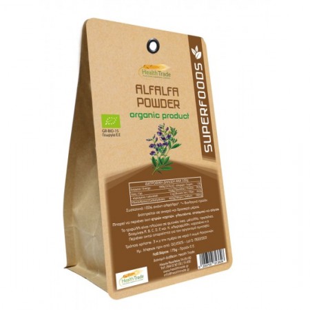 Alfalfa Powder - Βιολογικό Health Trade 175 gr Alfalfa Powder - Βιολογικό Health Trade 175 gr