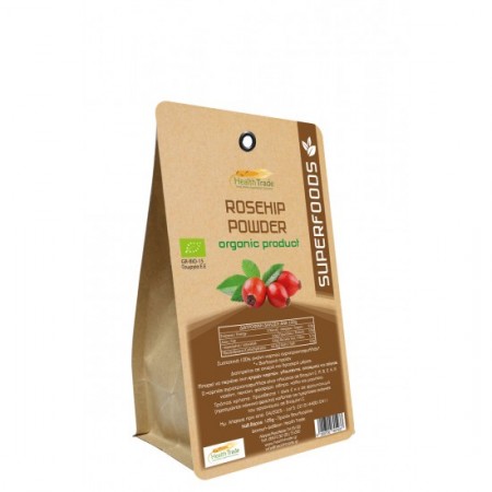 Rosehip Powder (Αγριοτριανταφυλλιά) - Βιολογικό Health Trade 125 gr Rosehip Powder (Αγριοτριανταφυλλιά) - Βιολογικό Health Trade 125 gr
