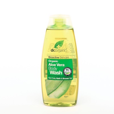 Αφρόλουτρο οργανικό Αλόη Βέρα-Organic Aloe Vera Body Wash Dr.organic 250ml