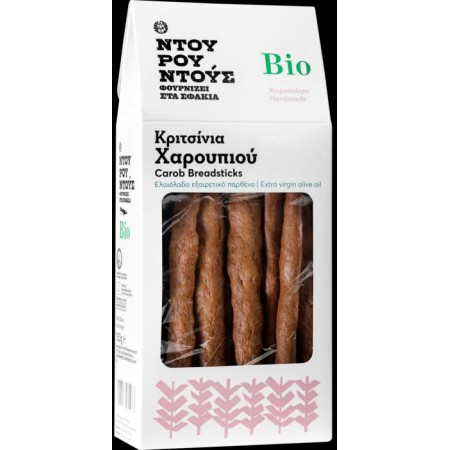 Κριτσίνι χαρουπιού βιολογικά Ντουρουντούς 150γρ Κριτσίνι χαρουπιού βιολογικά Ντουρουντούς 150γρ