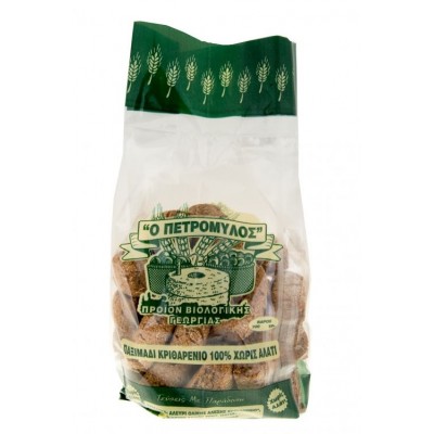 Παξιμάδι κριθαρένιο βιολογικό Χωρίς αλάτι ΠΕΤΡΟΜΥΛΟΣ 700 γρ