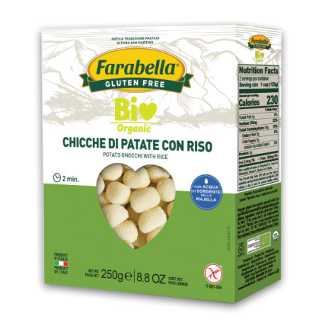 FARABELLA Bio νιόκι πατάτας με ρύζι χωρίς γλουτένη FARABELLA Bio νιόκι πατάτας με ρύζι χωρίς γλουτένη