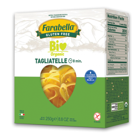 Farabella Ταλιατέλες Bio Χωρίς Γλουτένη 250gr Farabella Ταλιατέλες Bio Χωρίς Γλουτένη 250gr