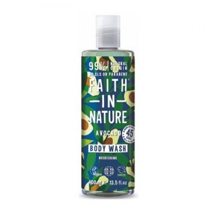 Αφρόλουτρο BIO με αβοκάντο Faith in Nature 400ml Αφρόλουτρο BIO με αβοκάντο Faith in Nature 400ml