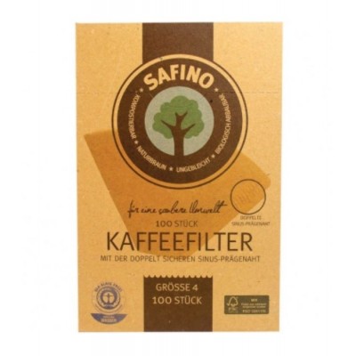 Φίλτρα Καφέ Νο4 Safino 100τμχ Φίλτρα Καφέ Νο4 Safino 100τμχ
