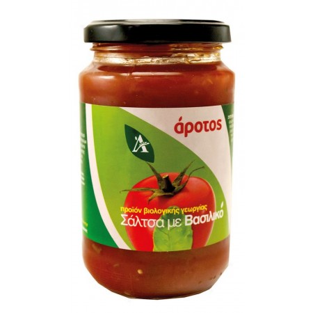 Σάλτσα με Βασιλικό 330g Άροτος Bio Σάλτσα με Βασιλικό 330g Άροτος Bio