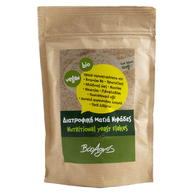 Νιφάδες Διατροφικής Μαγιάς 100g Βιοαγρός Bio