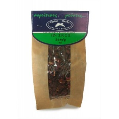 Ιβίσκος-Ibiscus Cretan Herbs 40gr, Ιβίσκος-Ibiscus Cretan Herbs 40gr,