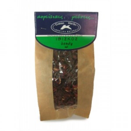 Ιβίσκος-Ibiscus Cretan Herbs 40gr, Ιβίσκος-Ibiscus Cretan Herbs 40gr,