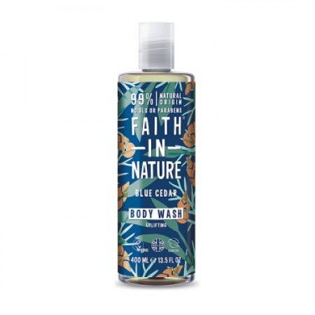 Αφρόλουτρο ανδρικό BIO μπλέ κέδρος Faith in Nature 400ml Αφρόλουτρο ανδρικό BIO μπλέ κέδρος Faith in Nature 400ml