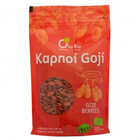 Goji Berries-Γκότζι Μπέρι βιολογικά OlaBio 100gr Goji Berries-Γκότζι Μπέρι βιολογικά OlaBio 100gr