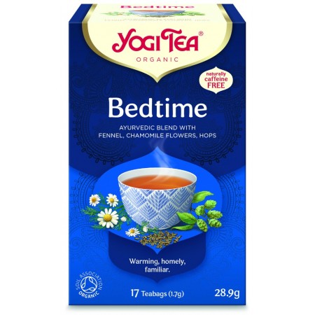 YOGI TEA BED TIME (17x1.7g) 28.9g ΒΙΟ YOGI TEA BED TIME (17x1.7g) 28.9g ΒΙΟ