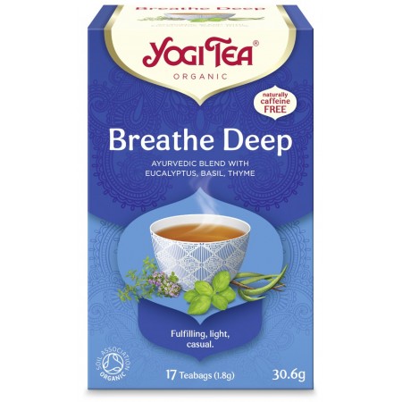 YOGI TEA BREATH DEEP (17x1.8g) 30.6g ΒΙΟ YOGI TEA BREATH DEEP (17x1.8g) 30.6g ΒΙΟ