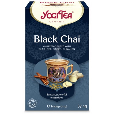 YOGI TEA BLACK (17x2.2g) 37.4g ΒΙΟ YOGI TEA BLACK (17x2.2g) 37.4g ΒΙΟ