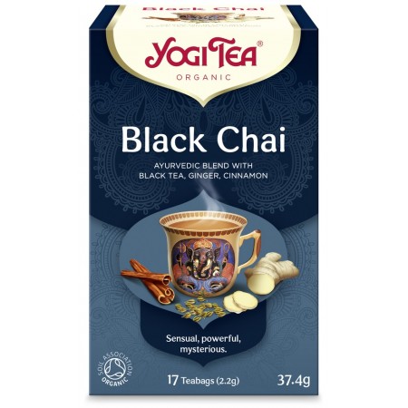 YOGI TEA BLACK (17x2.2g) 37.4g ΒΙΟ YOGI TEA BLACK (17x2.2g) 37.4g ΒΙΟ