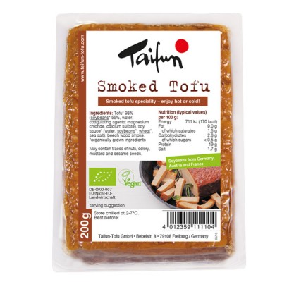 Vegan Tofu Καπνιστό Taifun 200g BIO Vegan Tofu Καπνιστό Taifun 200g BIO