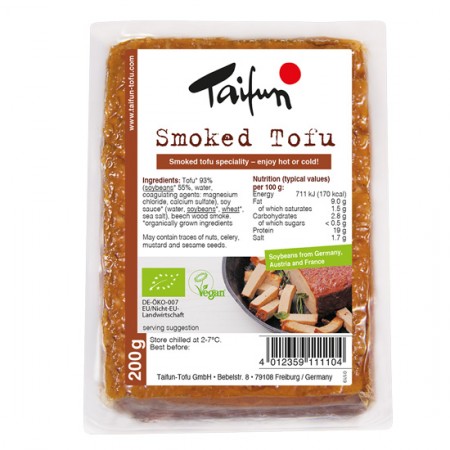 Vegan Tofu Καπνιστό Taifun 200g BIO Vegan Tofu Καπνιστό Taifun 200g BIO