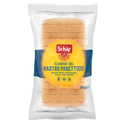 Ψωμί 'Classico' Κινόα σε φέτες ΧΩΡΙΣ ΓΛΟΥΤΕΝΗ Schar 300g Ψωμί 'Classico' Κινόα σε φέτες ΧΩΡΙΣ ΓΛΟΥΤΕΝΗ Schar 300g