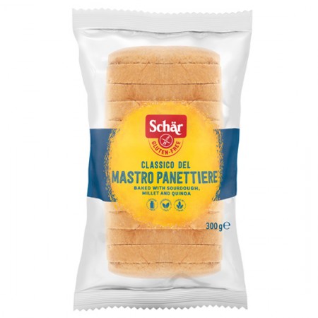 Ψωμί 'Classico' Κινόα σε φέτες ΧΩΡΙΣ ΓΛΟΥΤΕΝΗ Schar 300g Ψωμί 'Classico' Κινόα σε φέτες ΧΩΡΙΣ ΓΛΟΥΤΕΝΗ Schar 300g