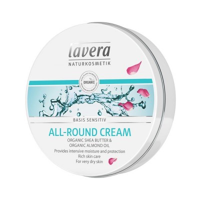 LAVERA Ενυδατική Κρέμα Προσώπου & Σώματος All Round 150ml ΒΙΟ