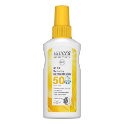 Αντηλιακό Παιδικό SPF50 Kids Sensitive Lavera 100ml ΒΙΟ