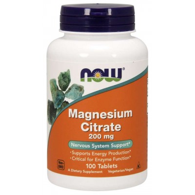 MAGNESIUM CITRATE 200mg 100tabs